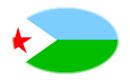 Flagge Djibouti